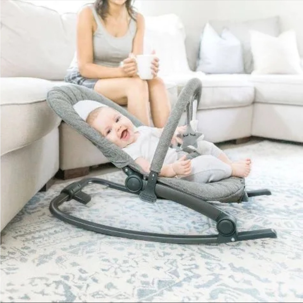Gray Baby Rocker - Picture 5 of 7